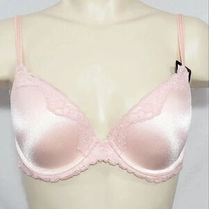 34D Maidenform Self Expressions Plunge UW Bra Pink‎ NWT